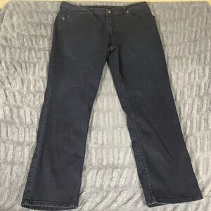 Buffalo David Bitton Jackson X Straight Stretch Dark Wash Jeans Mens 42x34